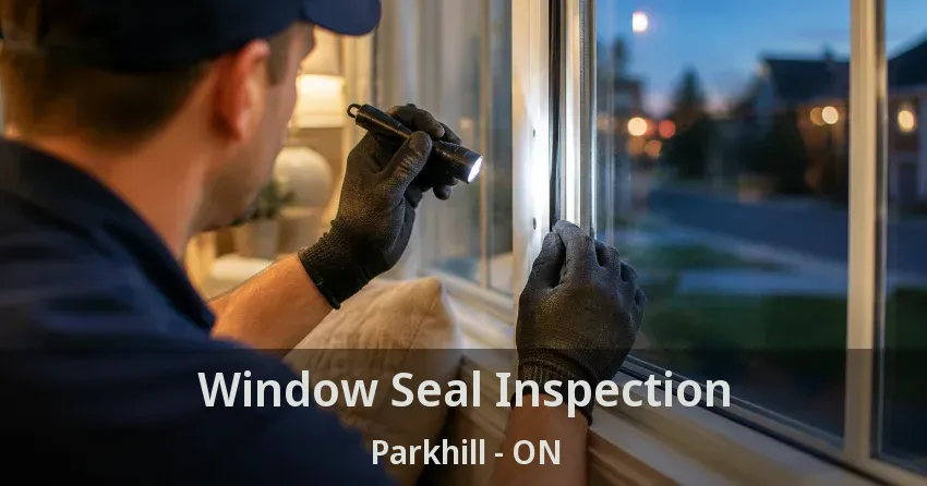 Window Seal Inspection Parkhill - ON