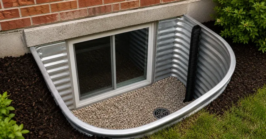 fixed window installation with continuous perimeter seal in Parkhill