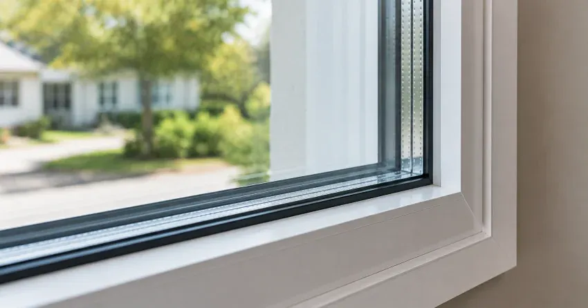 technician replacing window weatherstripping in Parkhill home