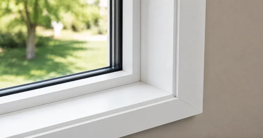 large picture window installed in a living room in Parkhill