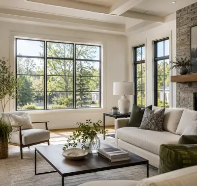 Completed interior project by Windows & Doors Parkhill